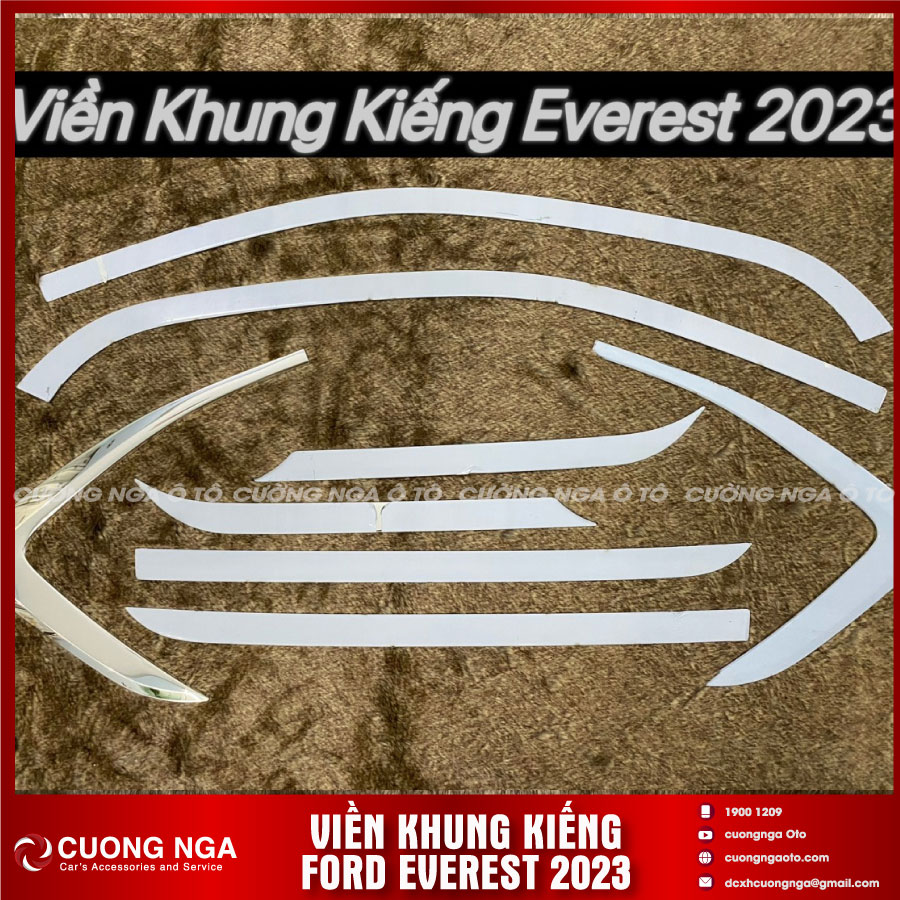 VIỀN KHUNG KIẾNG FORD EVEREST 2023