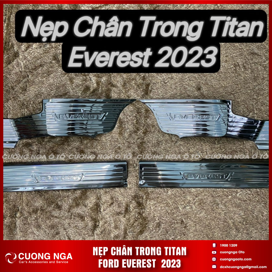 NẸP CHÂN TRONG TITAN FORD EVEREST 2023
