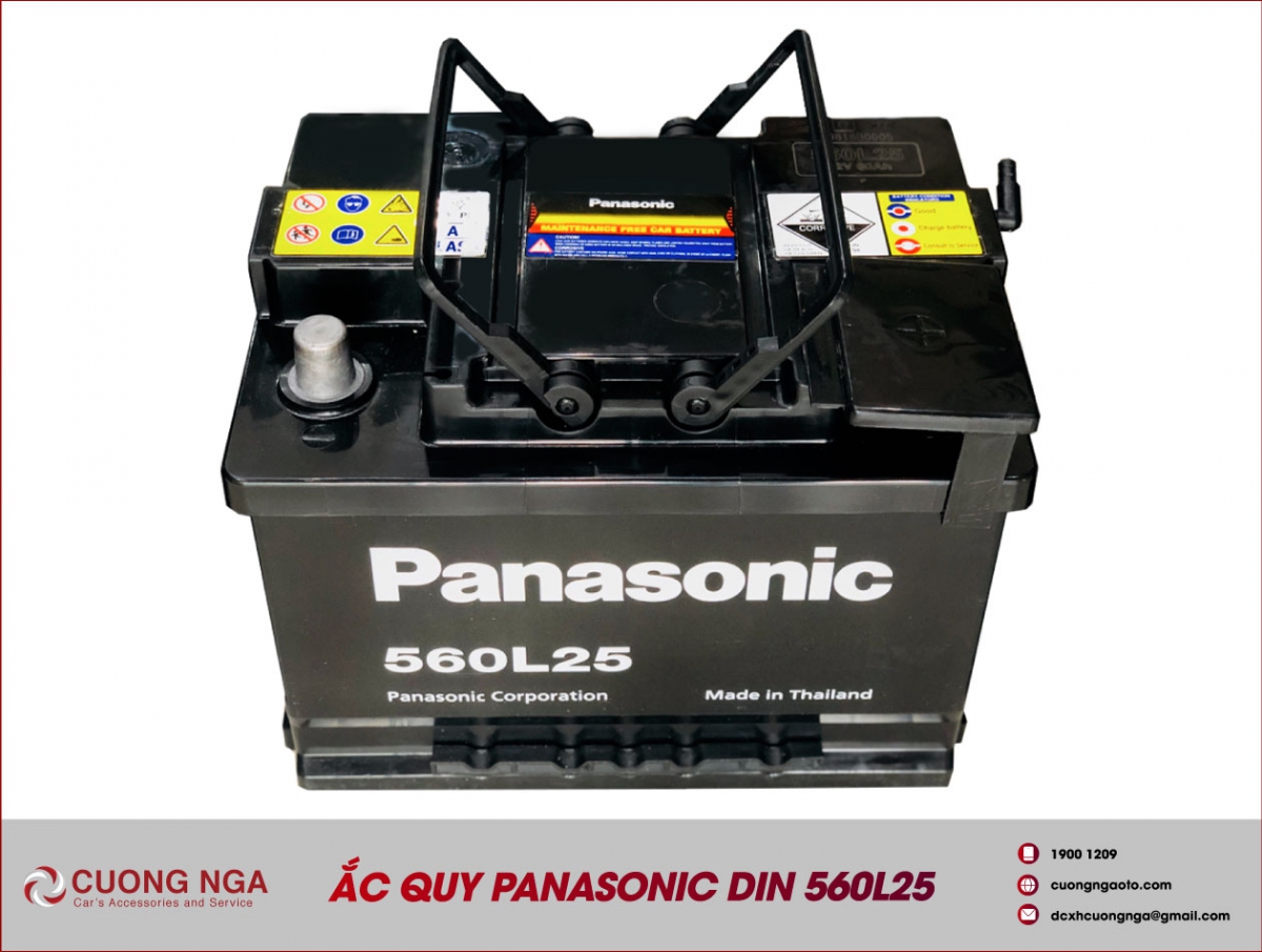 Ắc Quy Panasonic DIN 560L25