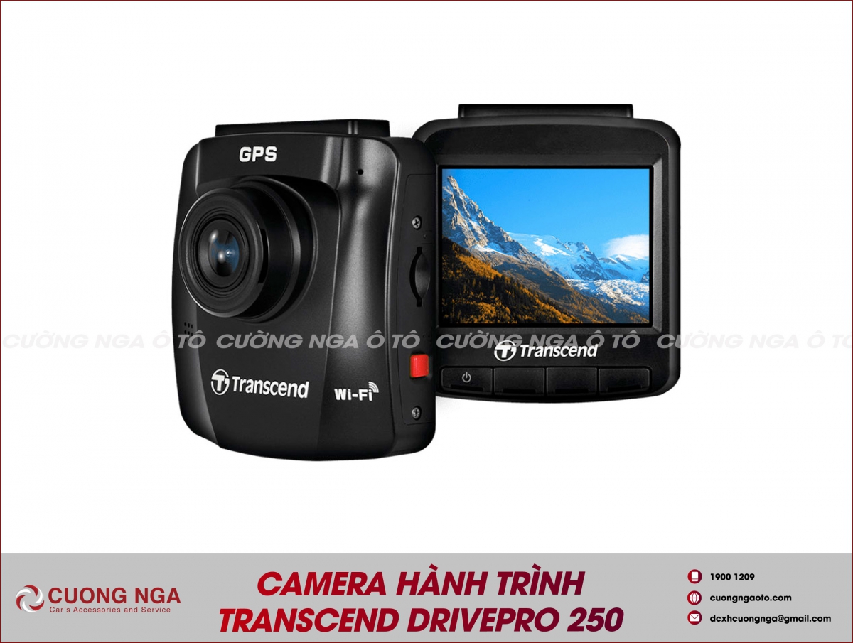 Camera Hành Trình Transcend DrivePro 250