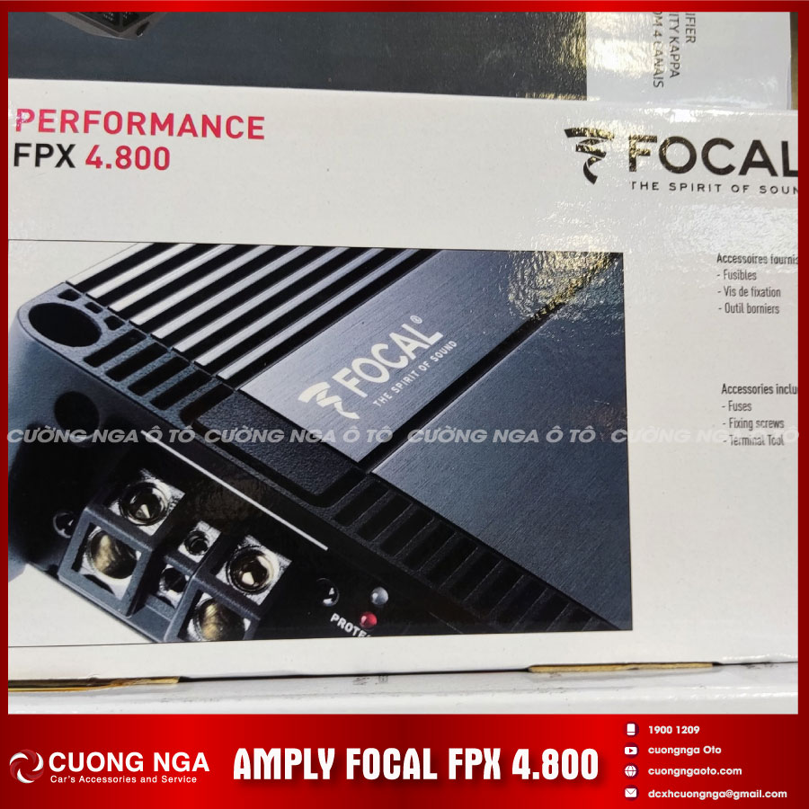 Amplificador FPX 4.800 - Focal
