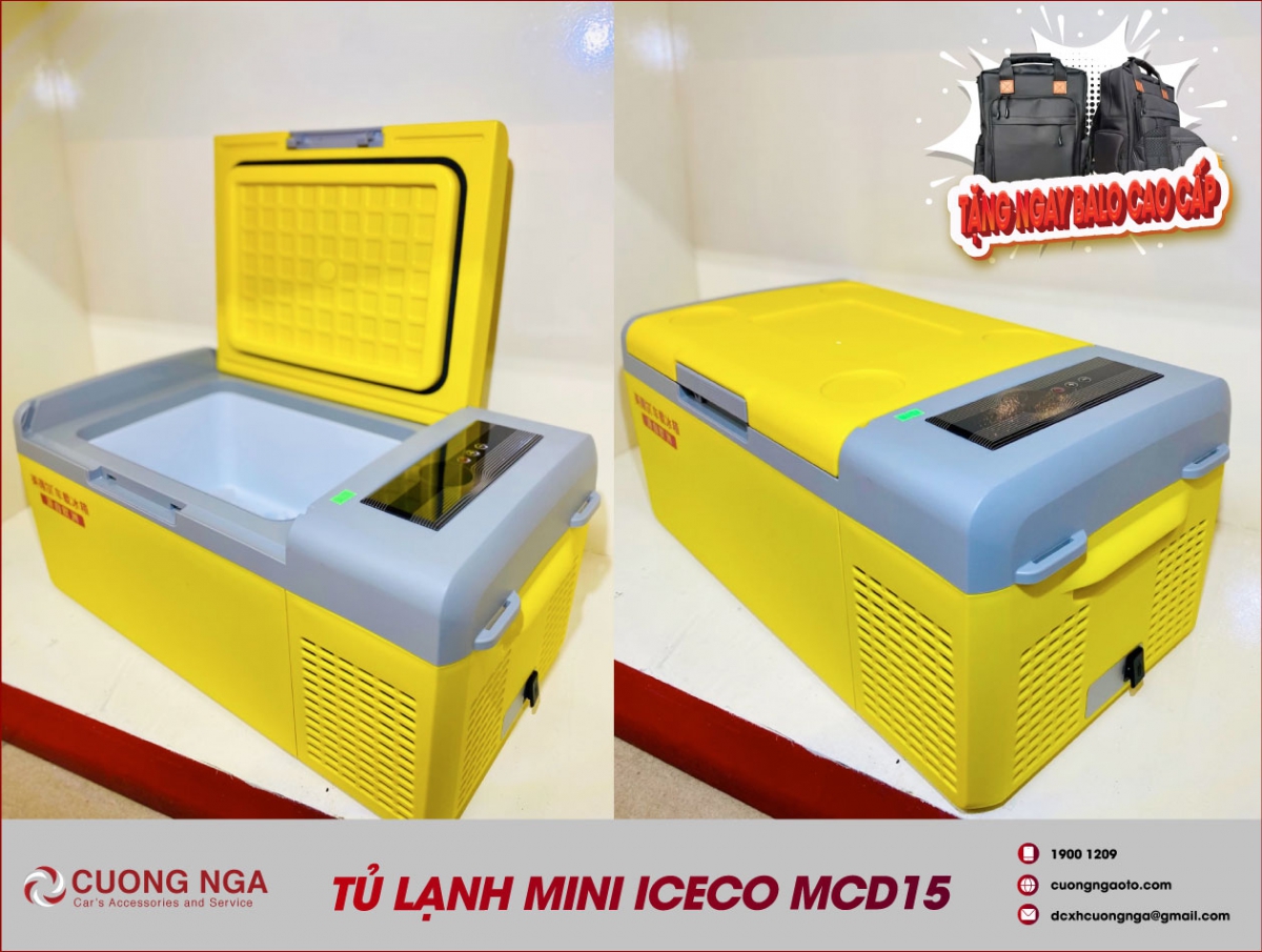 Tủ lạnh mini iceco MCD15