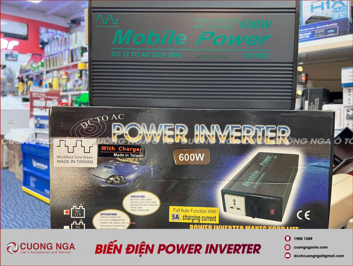 Biến điện Power Inverter